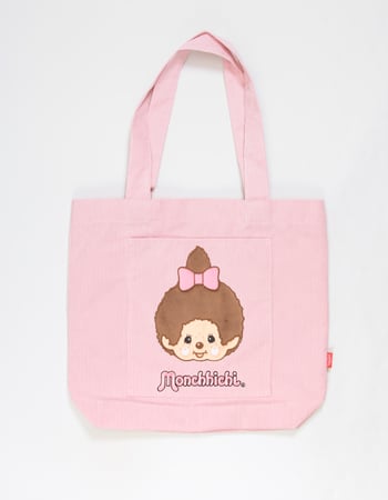 MONCHHICHI Corduroy Tote Bag Alternative Image