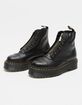 DR. MARTENS Sinclair Leather Womens Black Platform Boots image number 1