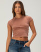 FREE PEOPLE Protagonist Womens Crop Tee image number 1
