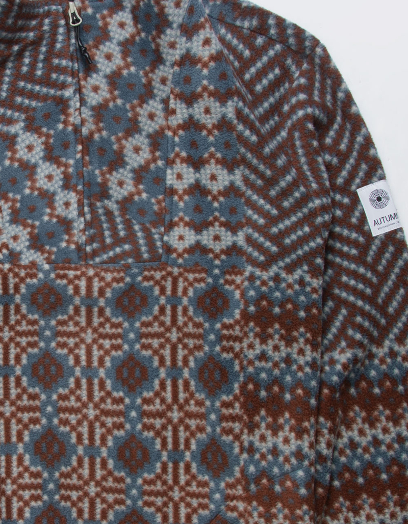 AUTUMN Vortex Half Zip Mens Fleece Jacket image number 1