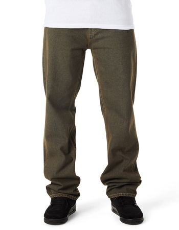 HUF Original Mens Straight Denim Pants Alternative Image