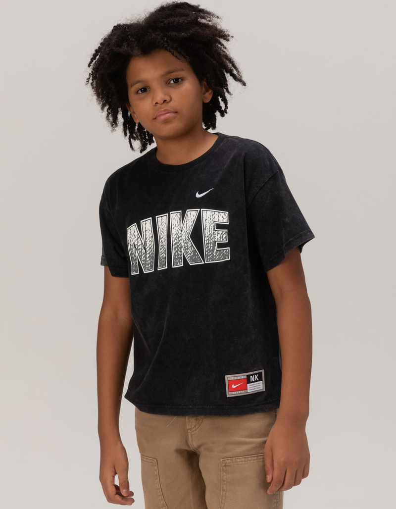 NIKE Sportswear Boys Tee - BLACK