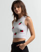 FULL TILT Strawberry Womens Vest image number 3