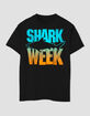 SHARK WEEK Outline Unisex Kids Tee image number 1