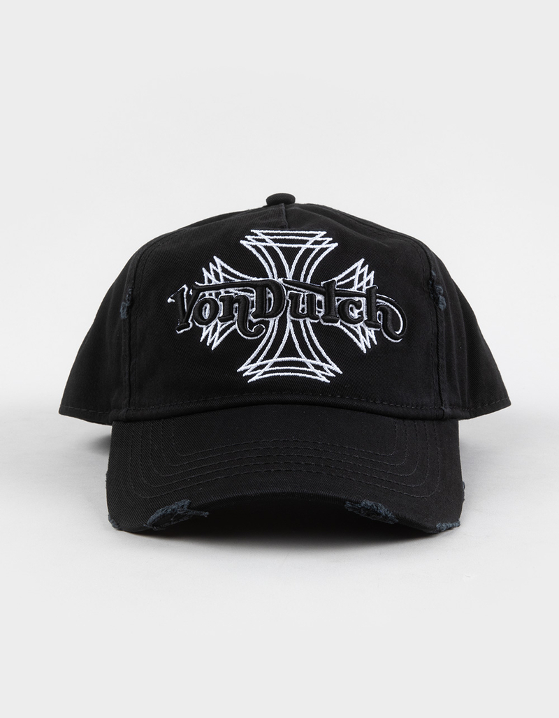 VON DUTCH Motocross Snapback Hat image number 1