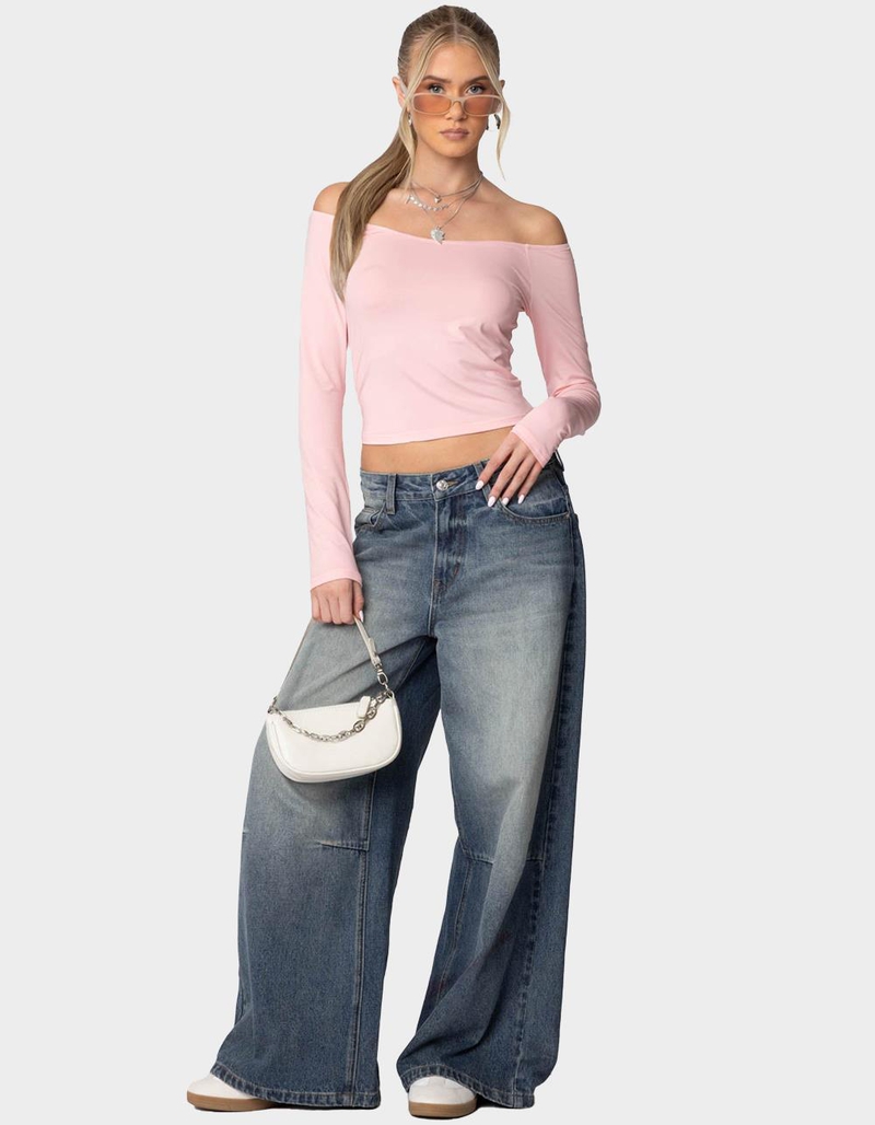 EDIKTED Tahlia Off Shoulder Top image number 1