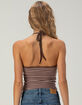 RSQ Womens Stripe Halter Top image number 4