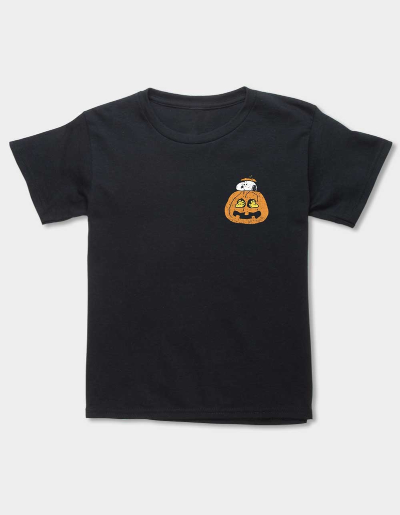 PEANUTS Happy Halloween Distressed Unisex Kids Tee image number 0