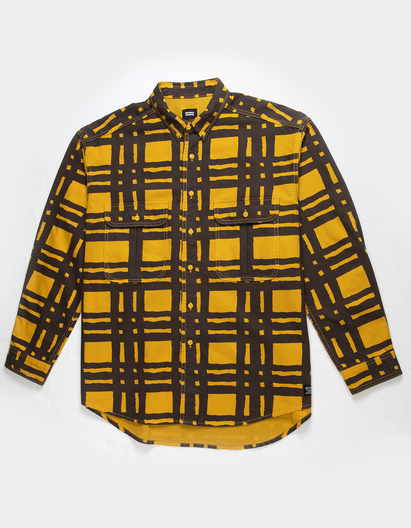 LEVI'S Skate Mens Button Down Shirt image number 1