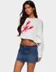 EDIKTED Lobster Babe Oversized Knit Top image number 2