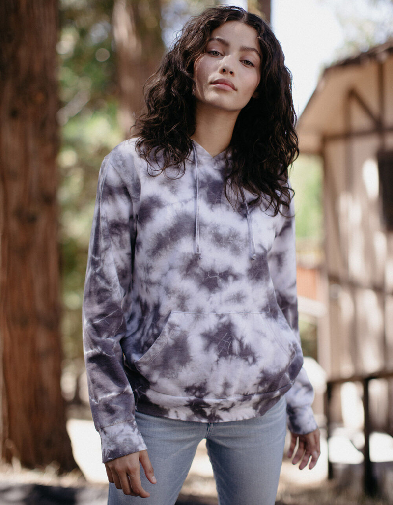 FULL TILT Tie Dye Womens Hoodie image number 0