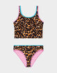 BEACH LINGO Animal Tankini Girls Bikini Set image number 4