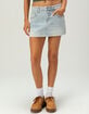 RSQ Womens Low Rise Denim Mini Skirt image number 2