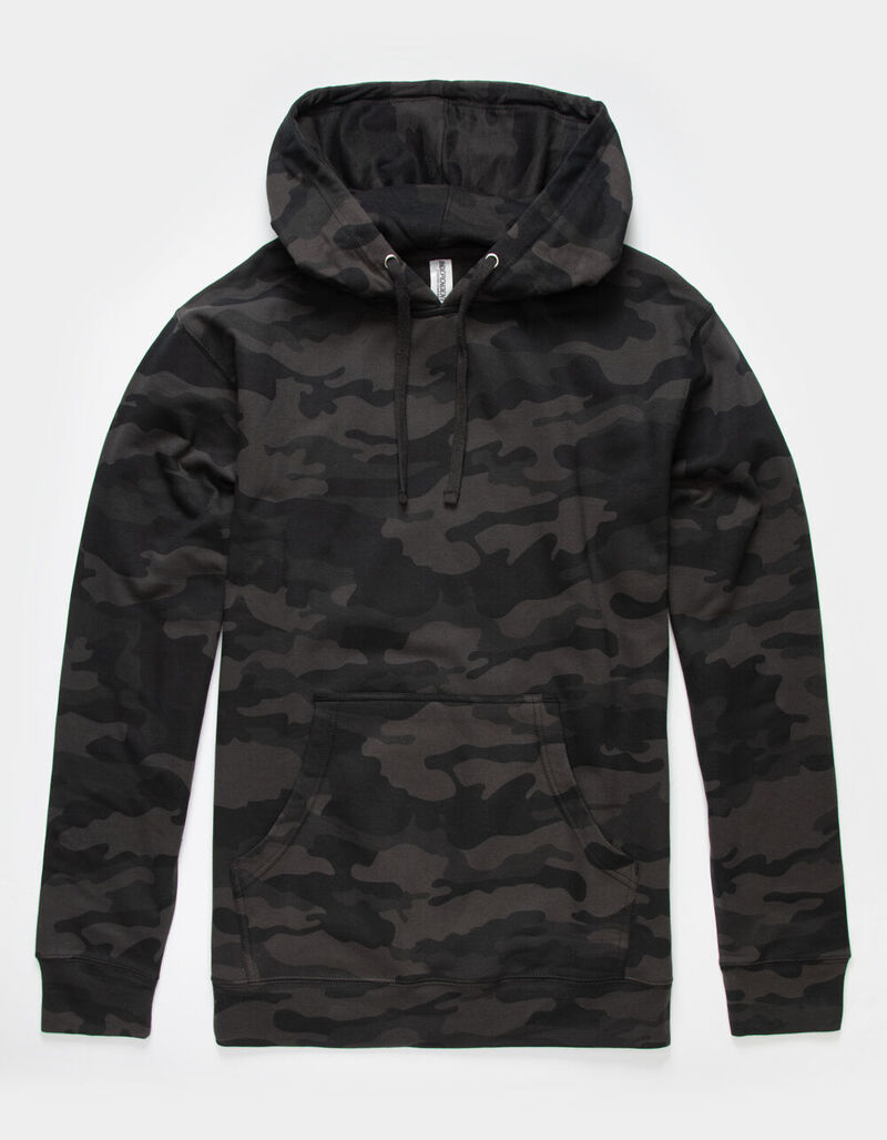 INDEPENDENT TRADING CO. Mens Camo Black Hoodie - CAMBL - 390512133