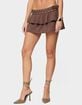 EDIKTED Hailie Grommet Ruffled Mini Skort image number 1