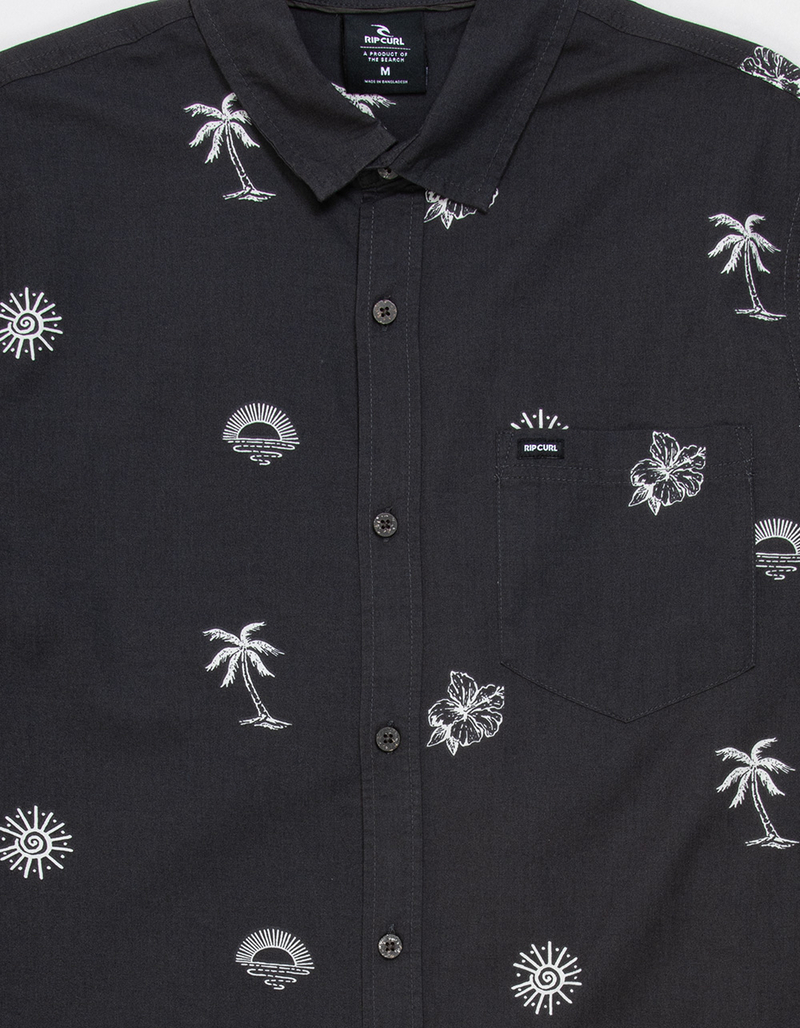 RIP CURL Sessions Mens Button Up Shirt image number 1