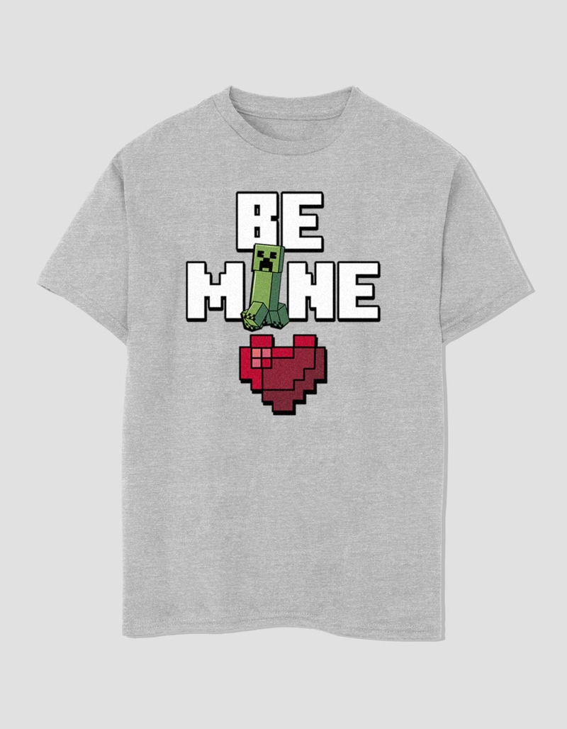 MINECRAFT Be Mine Unisex Kids Tee image number 0