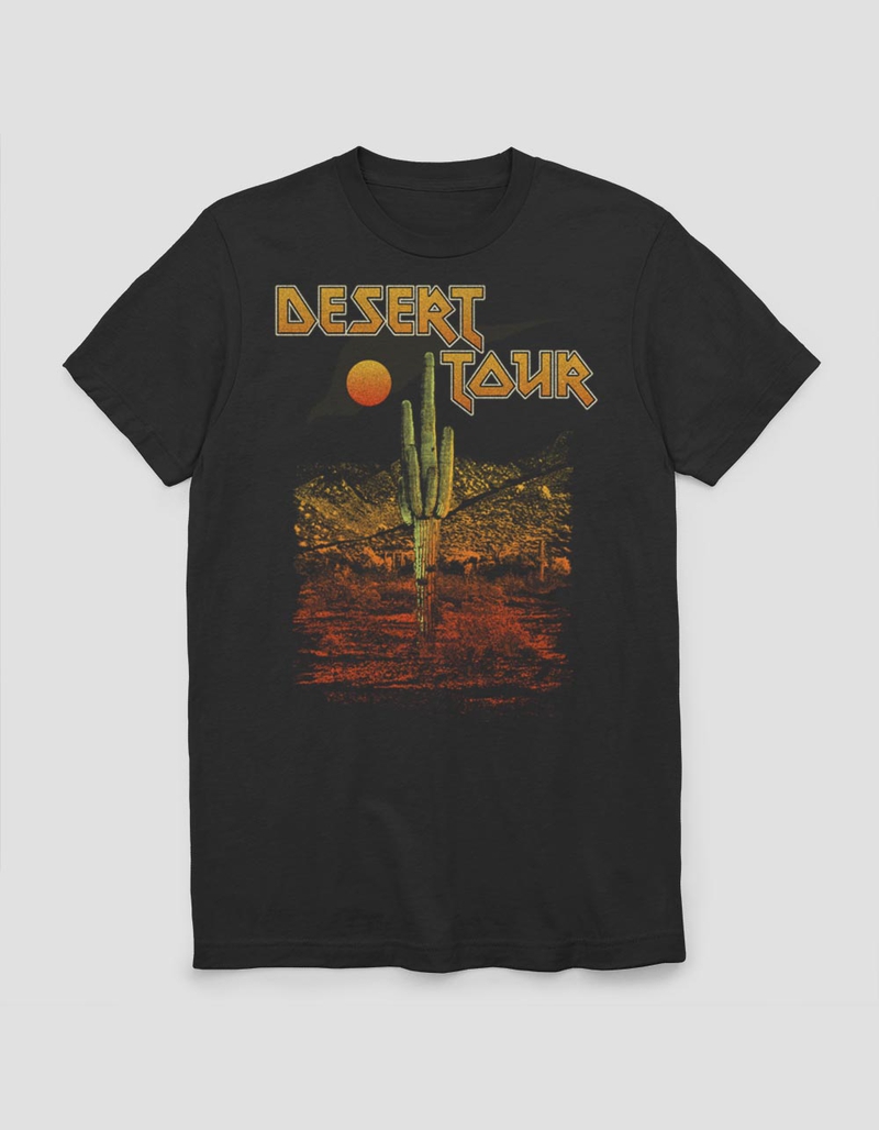 MUSIC Desert Tour Cactus Unisex Tee image number 0