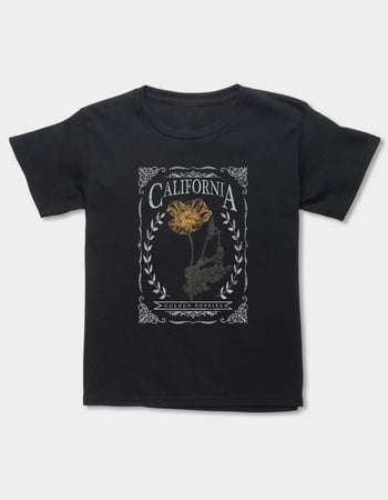 CALIFORNIA Golden Poppies Unisex Kids Tee Primary Image
