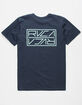 RVCA Reflector Navy Mens T-Shirt image number 1