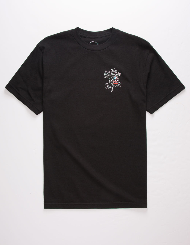 LAST CALL CO. Live Free Mens T-Shirt image number 0