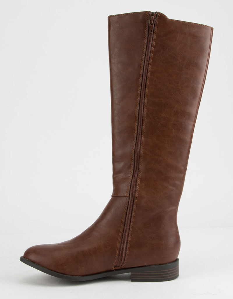 CITY CLASSIFIED Clean Womens Riding Boots image number 2