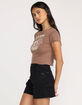 BILLABONG Tropic Happenings Womens Baby Tee image number 3