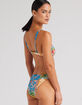 POOLSIDE PARADISO Wildflower Basic Bikini Bottoms image number 2