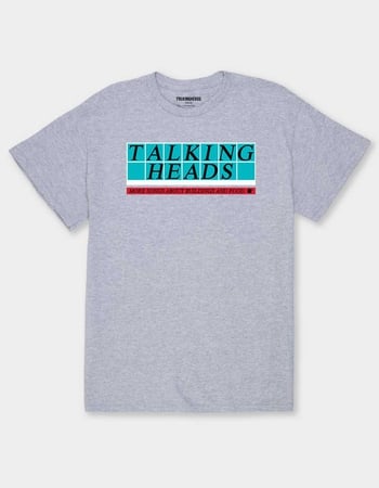 TALKING HEADS Tiled Logo Unisex Tee Primary Image