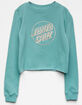 SANTA CRUZ Opus Dot Girls Crop Crewneck Sweatshirt image number 1