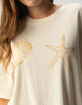 BILLABONG In Front Womens Boyfriend Tee image number 2