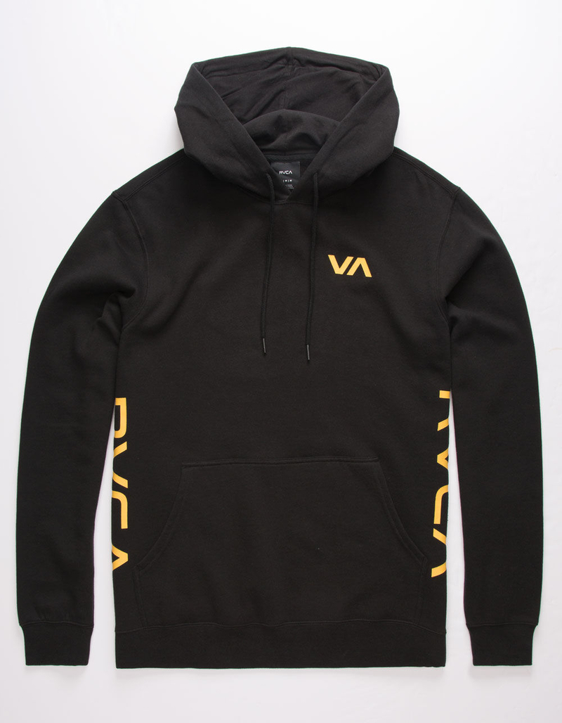 RVCA Main Street Black Mens Hoodie image number 0