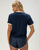 ADIDAS Originals Linear Womens Mesh Tee image number 4