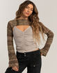 BDG Urban Outfitters Space-Dye Womens Shrug image number 1