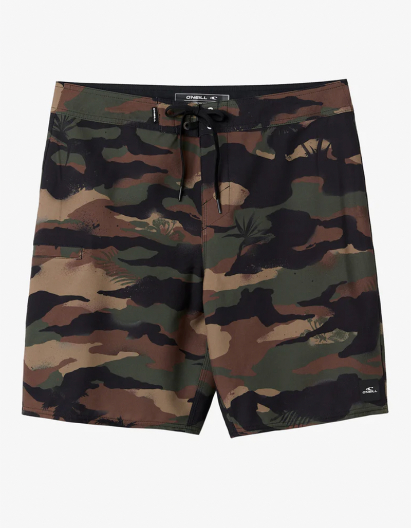 O'NEILL Hyperfreak Heat Camo Mens 19" Boardshorts image number 0