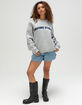 HYPE AND VICE Fresno State Womens Crewneck Sweatshirt image number 4