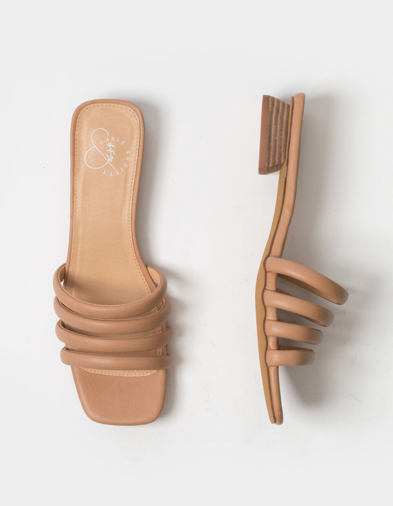 OASIS SOCIETY Strappy Womens Block Heels image number 4