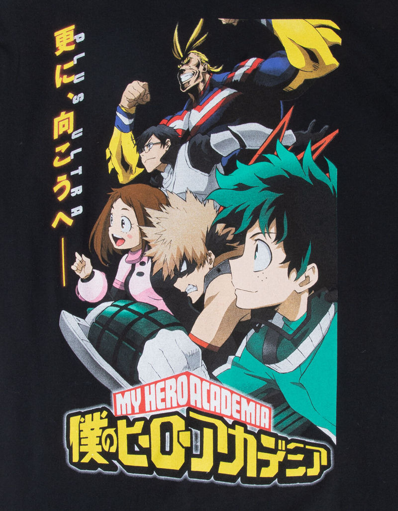 MY HERO ACADEMIA Plus Ultra Group Mens Tee image number 1