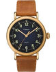 TIMEX Standard Leather 40mm Tan & Navy Watch image number 1