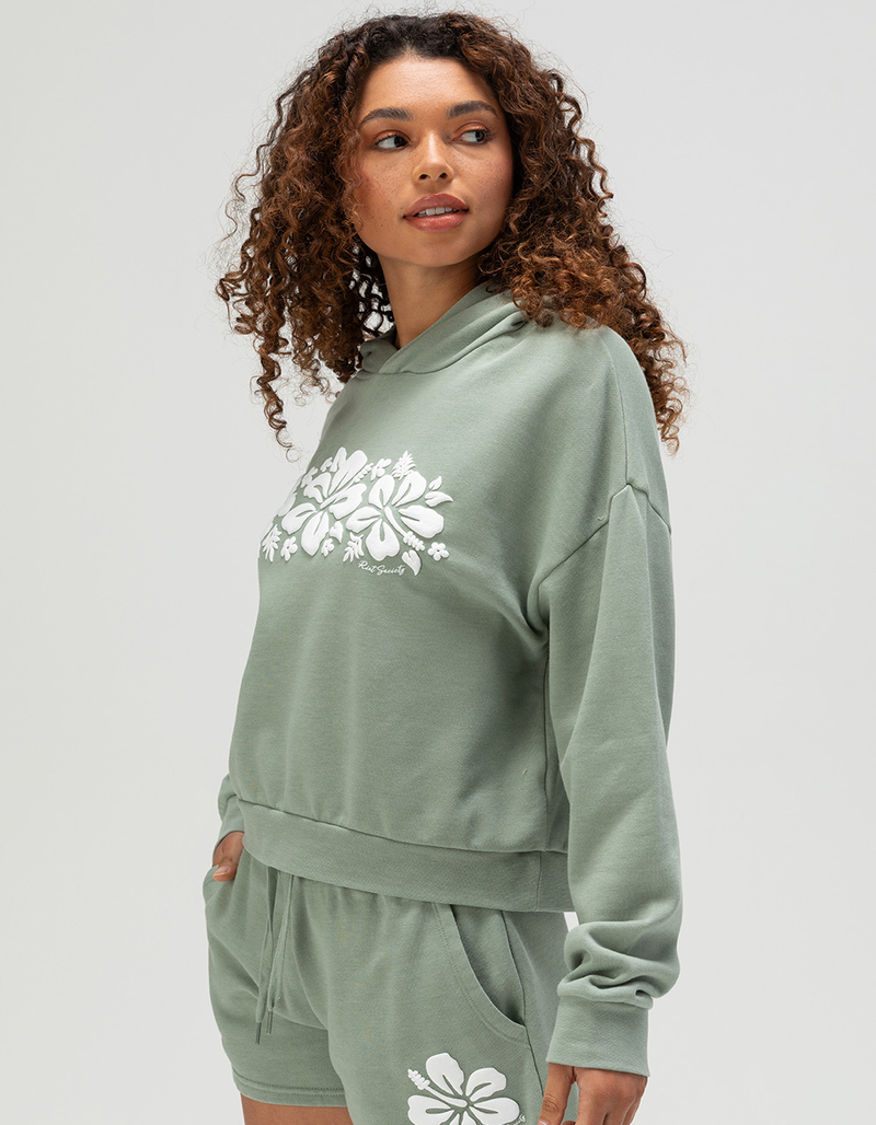 RIOT SOCIETY Hibiscus Womens Hoodie image number 2