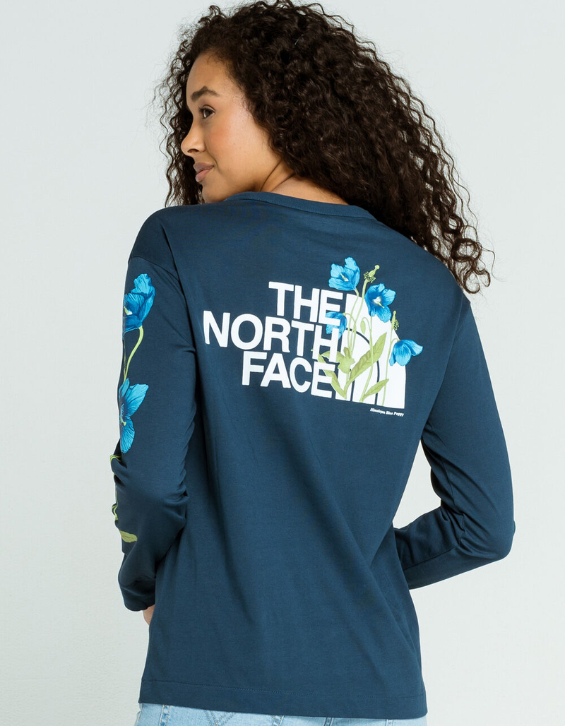 THE NORTH FACE Himalayan Bottle Source Womens Teal Blue Tee image number 0