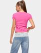 EDIKTED Forever That Girl Tee image number 3