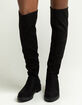 SODA Tall Suede Womens Knee Boots image number 1