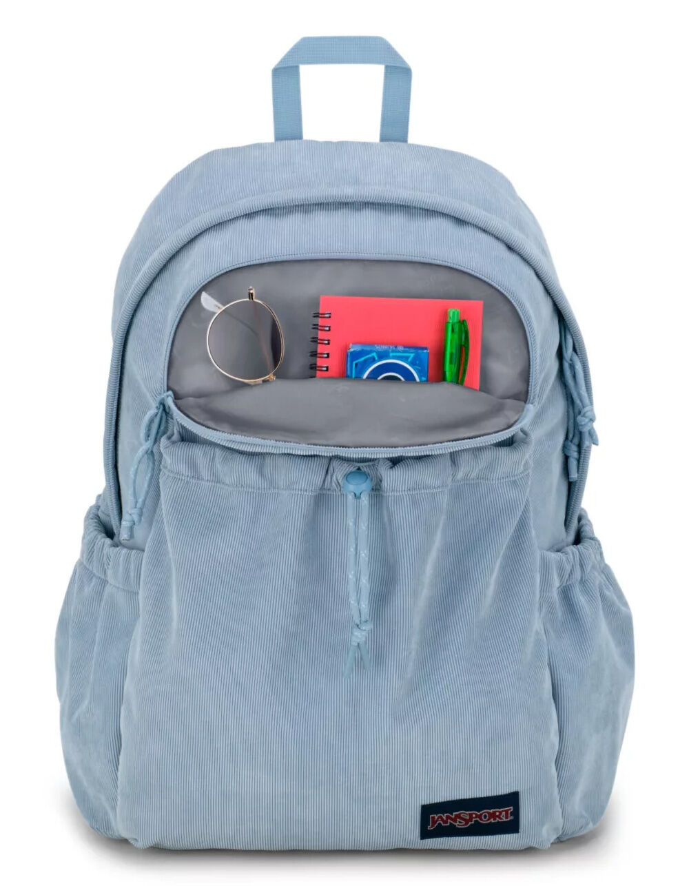 JANSPORT Lounge Pack FX Corduroy Backpack - BLUE DUSK - ONE SIZE