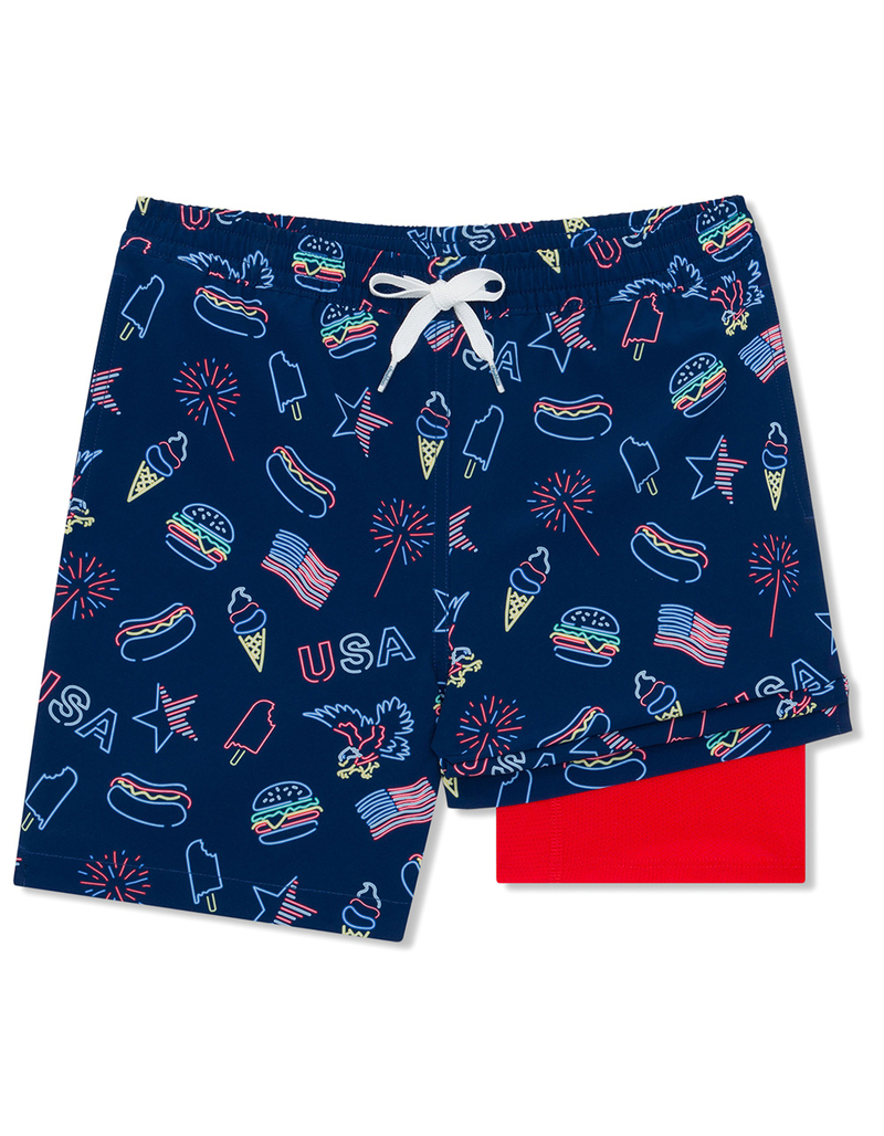 CHUBBIES Americana Boys 5.5" Swim Shorts image number 1