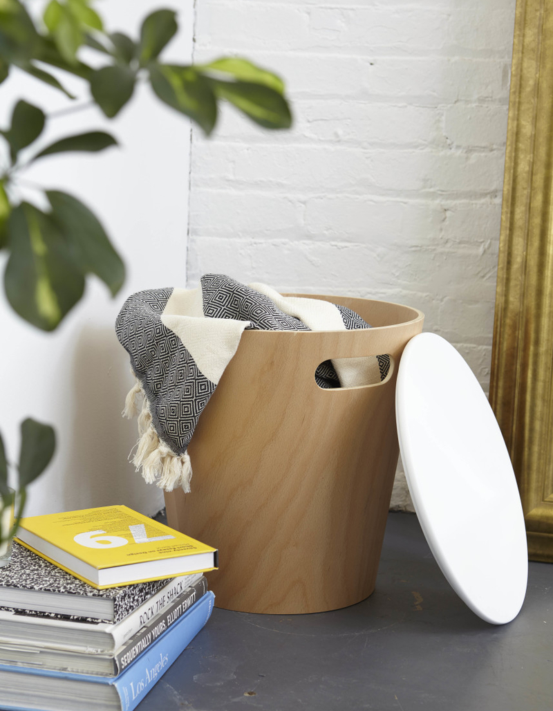 UMBRA Woodrow Storage Stool image number 4