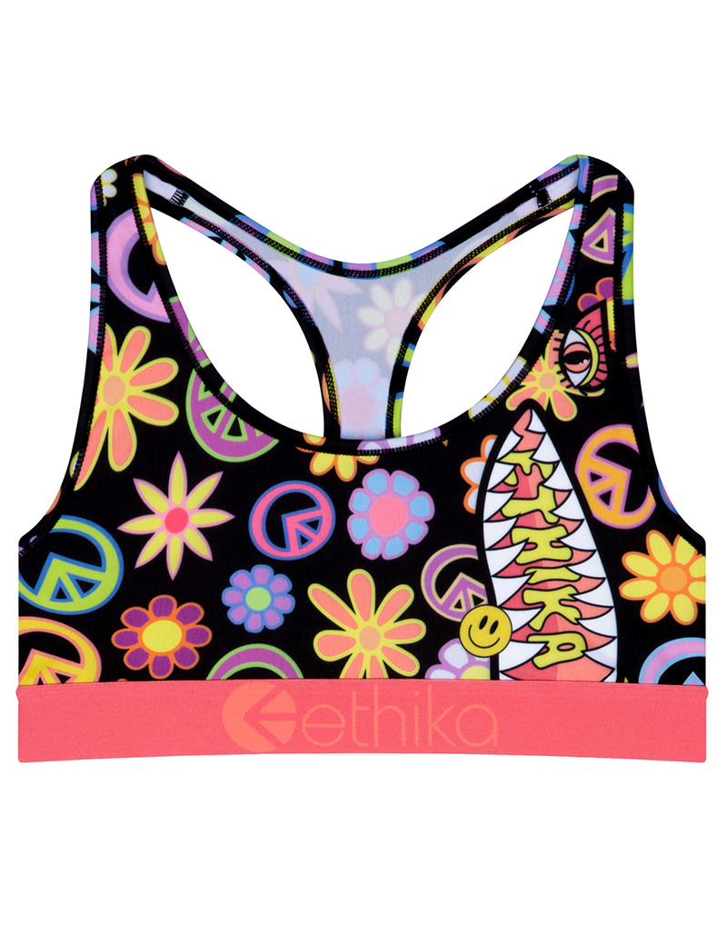 ETHIKA Bomber Groove 'E' Girls Sports Bra MULTI Tillys
