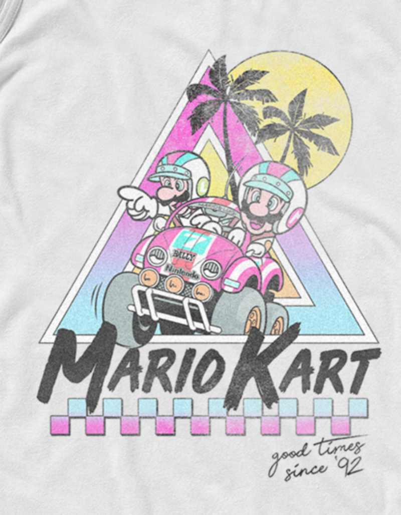 MARIO Beach Race Unisex Tank Top image number 1