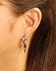 DO EVERYTHING IN LOVE 14K Gold Dipped Angel Wings Post Earrings image number 2