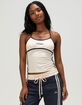 RUSTY Maneater Womens Fitted Halter Top image number 1